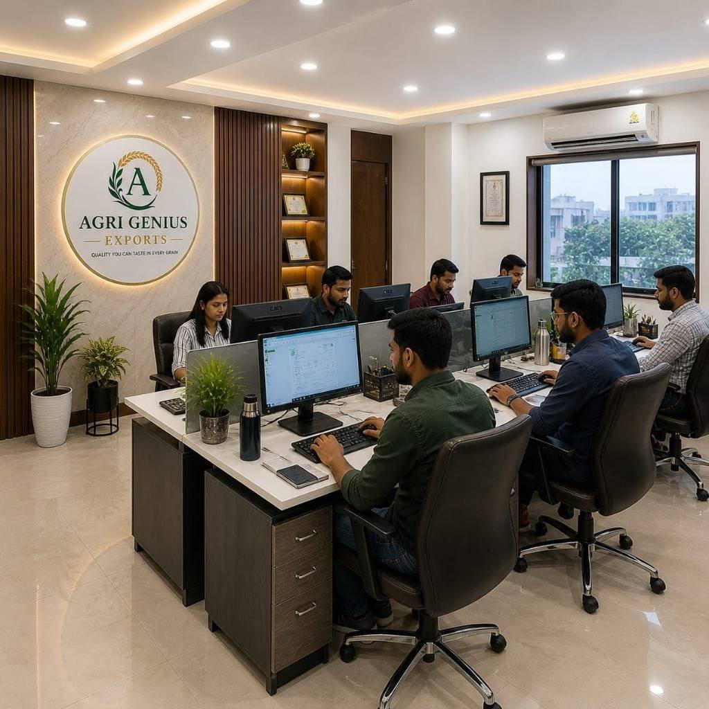 Dedicated trade operations team managing international export logistics and procurement